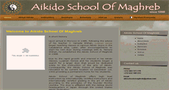 Desktop Screenshot of aikidomaroc.com